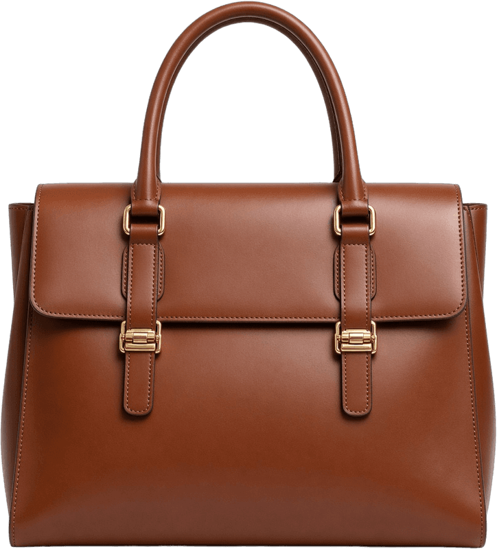 Sac en cuir réparé à la cordonnerie de Rambouillet